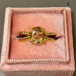 Ring - Lemon Drop Citrine 18K Yellow Gold